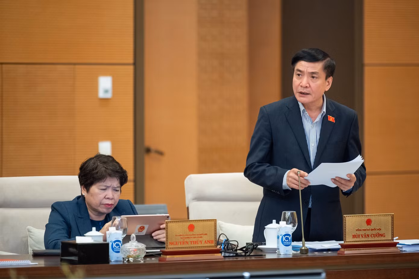 Tổng Thư ký Quốc hội Bùi Văn Cường.