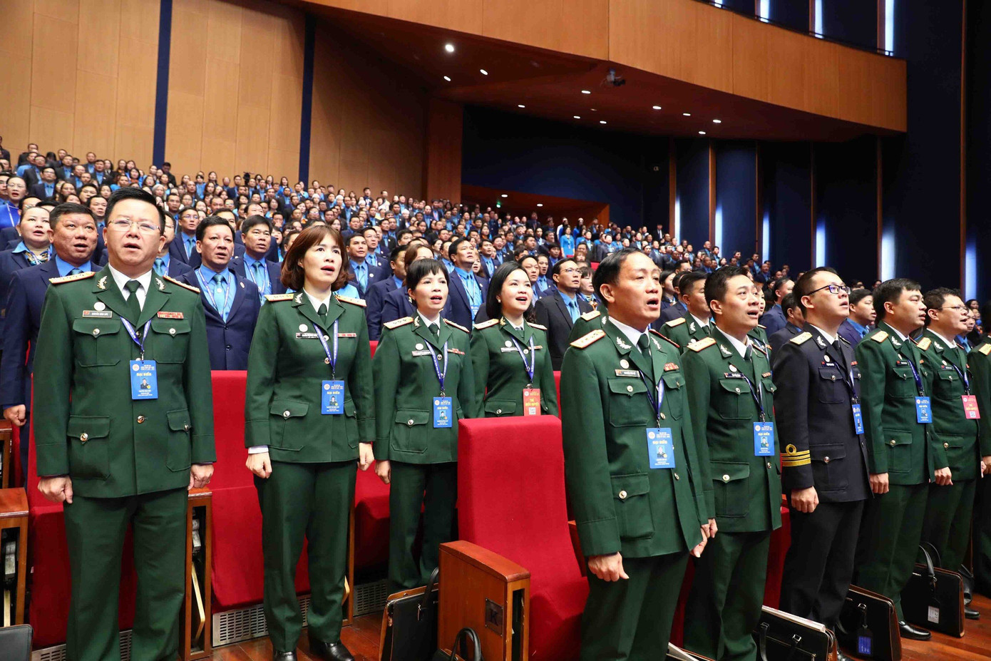 Các đại biểu tham dự đại hội.