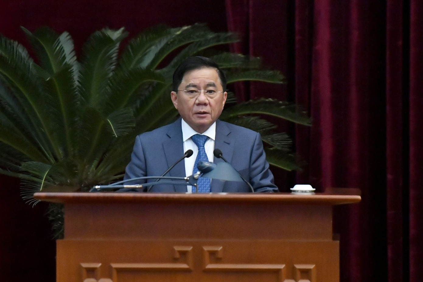 Chủ nhiệm Uỷ ban Kiểm tra Trung ương Trần Cẩm Tú Chủ nhiệm Uỷ ban Kiểm tra Trung ương Trần Cẩm Tú