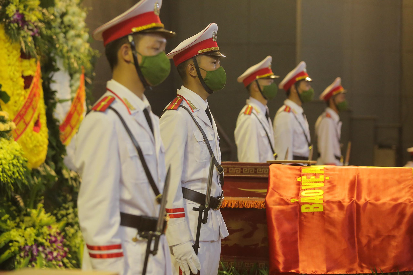 Lễ tang diễn ra từ 13h - 17h tại Nhà tang lễ quốc gia, số 5 Trần Thánh Tông, quận Hai Bà Trưng (TP Hà Nội).