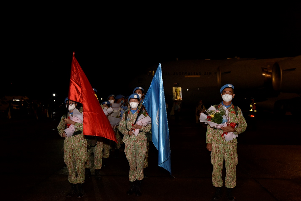 Bệnh viện Dã chiến cấp 2 số 3 hoàn thành xuất sắc nhiệm vụ tại Nam Sudan về nước