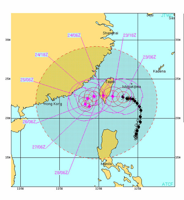 Bão TEMBIN sẽ di chuyển “thắt nút” ở Đông Bắc Biển Đông. Bão TEMBIN sẽ di chuyển “thắt nút” ở Đông Bắc Biển Đông