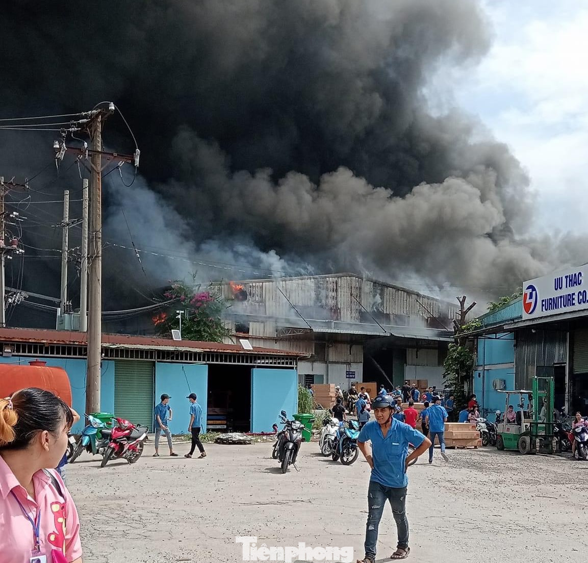 Hiện trường vụ cháy