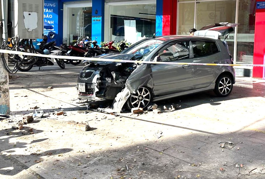 Hiện trường vụ tai nạn