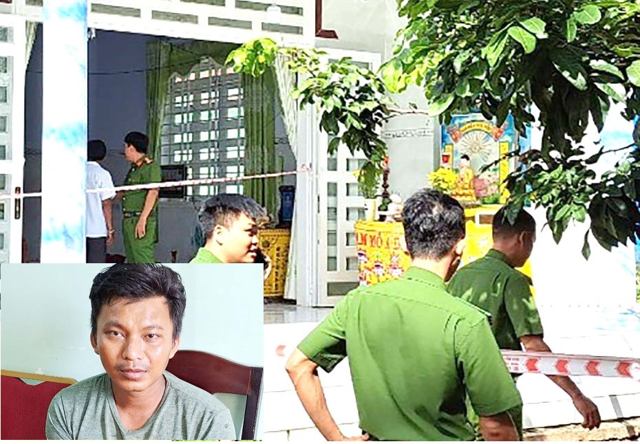 Căn nhà nơi xảy ra vụ việc và nghi can Lâm Hung (ảnh nhỏ) Căn nhà nơi xảy ra vụ việc và nghi can Lâm Hung (ảnh nhỏ)