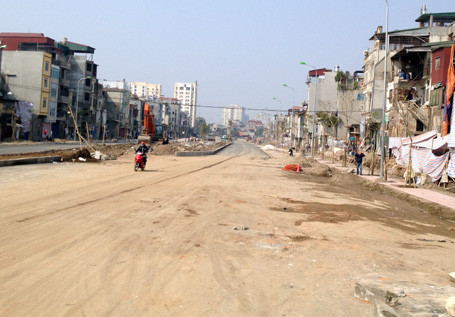 Dự án xây dựng đường vành đai I (đoạn Ô Chợ Dừa - Hoàng Cầu) được phê duyệt năm 2008