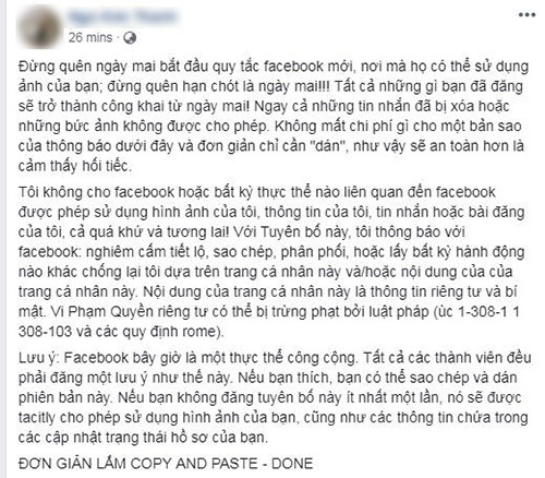 Trò lừa 'công khai ảnh riêng tư' xuất hiện trên Facebook ảnh 1