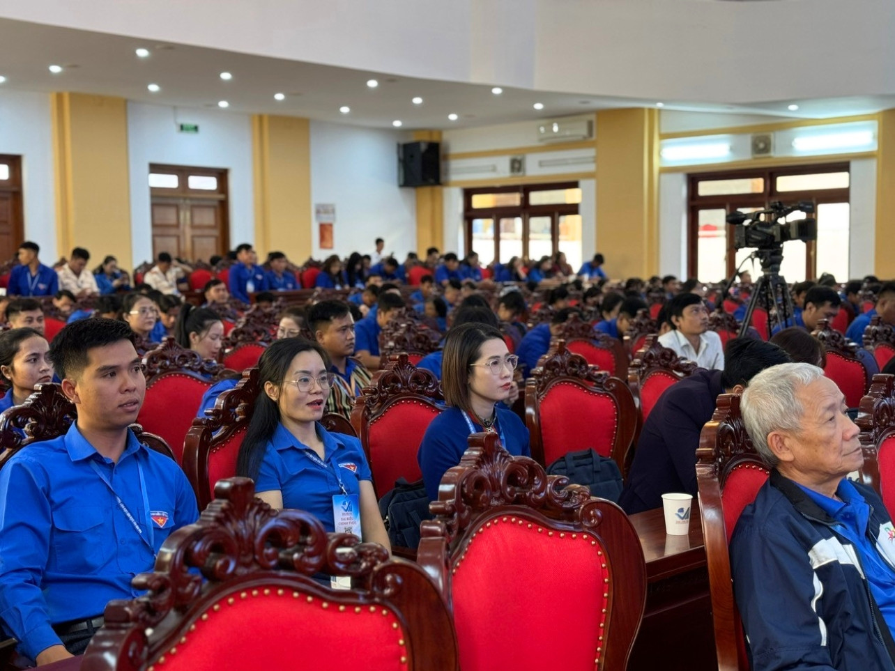 Đại hội sáng nay có sự tham gia của 250 đại biểu ưu tú đại diện cho thanh niên các dân tộc tỉnh Kon Tum Đại hội sáng nay có sự tham gia của 250 đại biểu ưu tú đại diện cho thanh niên các dân tộc tỉnh Kon Tum