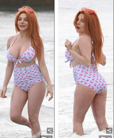 'Cô dâu tuổi teen' đình đám khoe dáng bốc lửa ở bãi biển Malibu ảnh 6