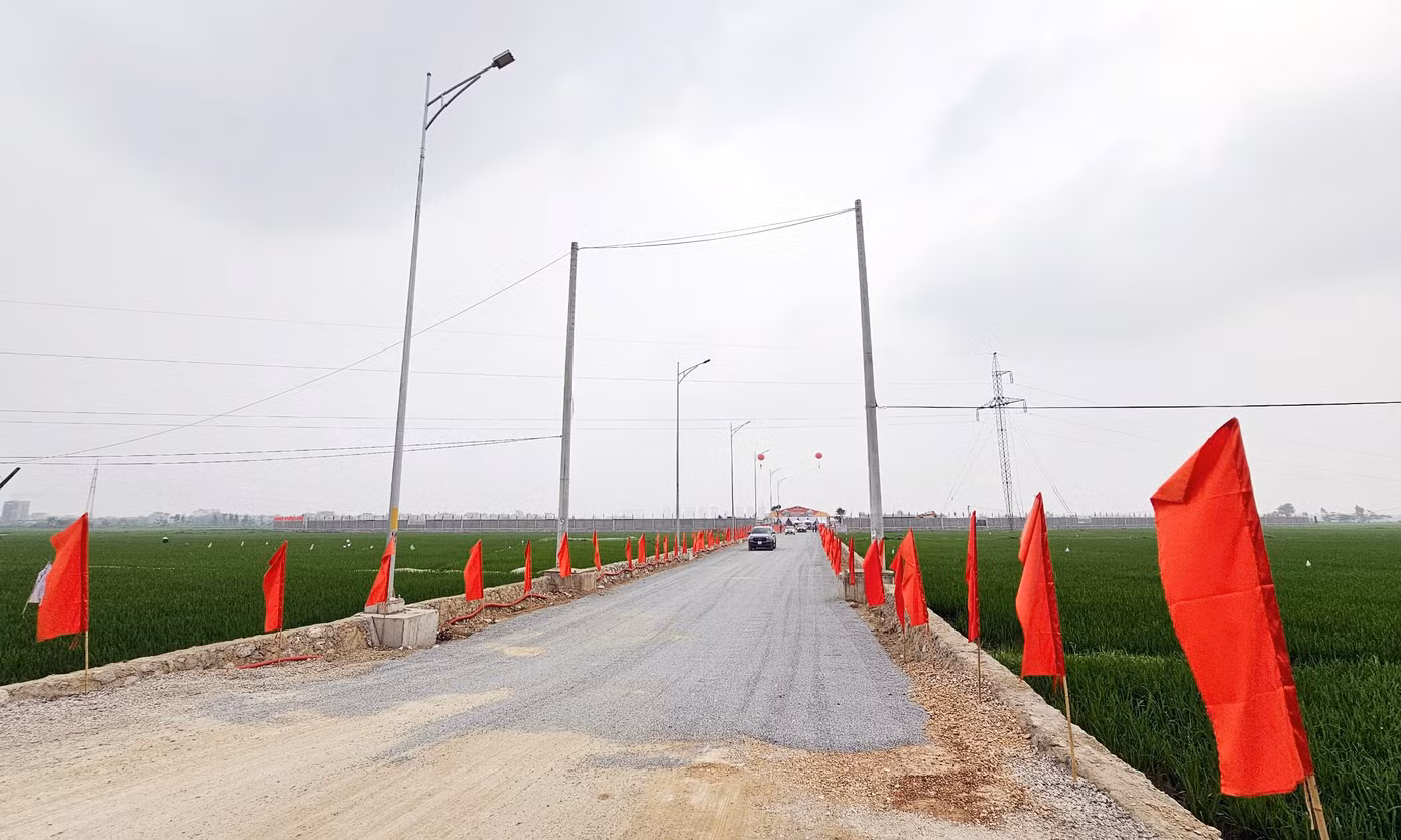 Lối vào duy nhất của Dự án Chợ Bích Hòa dịch vụ thương mại là con đường tạm nối với quốc lộ 21B nhưng được môi giới quảng cáo bán hàng là nằm cạnh đường Vành đai 4.