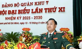 Thiếu tướng Trần Vinh Ngọc giữ chức Bí thư Đảng ủy Quân khu 7