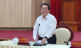 Trưởng Ban Tuyên giáo và Dân vận Trung ương làm việc với Tỉnh ủy An Giang