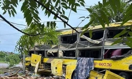 Hé lộ dữ liệu đăng kiểm vụ xe khách lật khiến nhiều người tử nạn ở Hà Tĩnh