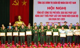 Nhân rộng mô hình tiêu biểu nâng cao ý thức pháp luật cho thanh niên Quân đội