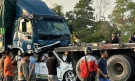Hải Phòng: 7 ô tô va chạm liên hoàn trên quốc lộ, 2 người tử vong tại chỗ