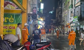 Thanh niên chết bất thường khi đi bộ qua đoạn ngập ở TPHCM