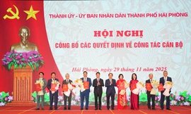 Hải Phòng điều động, bổ nhiệm nhiều cán bộ chủ chốt 