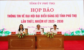 500 đại biểu dự Đại hội Đảng bộ tỉnh Phú Thọ