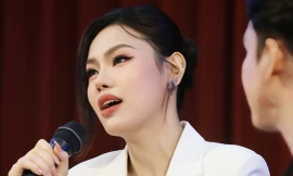 Á hậu Cẩm Ly: 'Tôi ngỡ ngàng vì video AI lừa đảo quá tinh vi'