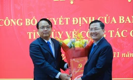 Công bố quyết định của Ban Thường vụ Tỉnh ủy Lâm Đồng về công tác cán bộ