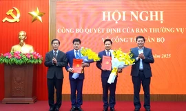 Công bố quyết định của Ban Thường vụ Tỉnh ủy Quảng Trị về công tác cán bộ