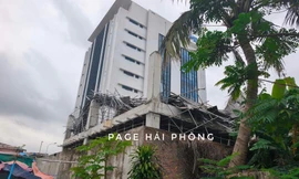 Sập giàn giáo ở Hải Phòng, 3 người thương vong