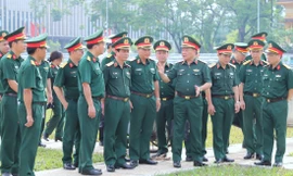 Thứ trưởng Bộ Quốc phòng kiểm tra dự án mở rộng Quảng trường Ba Đình