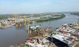 Gấp rút thi công tuyến đường vành đai 2 Hải Phòng