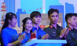 Sôi nổi hội thi Thanh niên Quân đội với văn hóa giao thông năm 2025