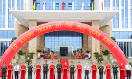 Quân khu 7 có tòa nhà Sở Chỉ huy mới trước thềm Quốc khánh và Đại hội Đảng bộ 