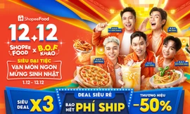 Lời mời dự sinh nhật 12.12: bạn chỉ việc ăn ngon, còn deal ‘sang xịn mịn’ đã có ShopeeFood lo