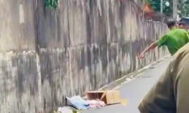 TPHCM: Bàng hoàng phát hiện thi thể trẻ sơ sinh trong thùng carton