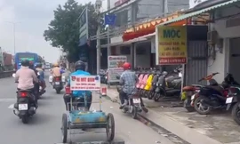  Phát hiện loại đinh mới rải trên đường ở TPHCM, vô hiệu hóa các xe hút đinh