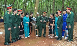 Đồng bào dân tộc thiểu số phát huy vai trò về nhiệm vụ quốc phòng, an ninh trong tình hình mới