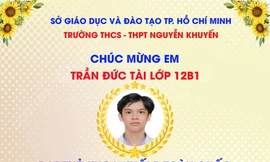 Thủ khoa khối B toàn quốc nói 'không' với luyện thi, học thêm...