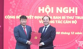 Công bố quyết định của Ban Bí thư Trung ương Đảng về công tác cán bộ