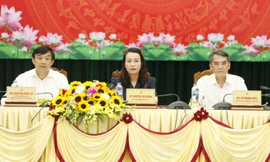 Họp báo thông tin về Đại hội Đảng bộ tỉnh Bắc Ninh lần thứ XVI, nhiệm kỳ 2025 - 2030. Ảnh: Nguyễn Thắng