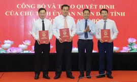Điều động, bổ nhiệm nhiều cán bộ chủ chốt ở 4 tỉnh, thành