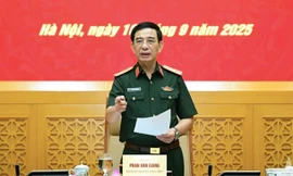 Đại tướng Phan Văn Giang chủ trì Hội nghị Thường vụ Quân ủy Trung ương 