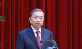 Hình ảnh bế mạc Hội nghị lần thứ 15 Ban Chấp hành Trung ương Đảng khóa XIII