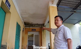 Bệnh viện phổi Hải Phòng xuống cấp nghiêm trọng 