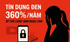 Triệt phá băng nhóm tín dụng đen ép con nợ thế chấp ảnh khỏa thân