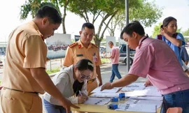 TPHCM bắt đầu đăng ký xe trực tuyến