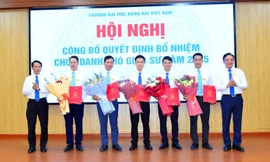 Trường Đại học Hàng hải Việt Nam có thêm 6 phó giáo sư
