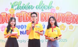 Chàng trai vàng SEA Games 33 lan tỏa tinh thần tình nguyện ngày xuân