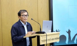 Đêm nhạc khai mạc Lễ hội Hoa Phượng Đỏ 2025 tại TP Hải Phòng. Ảnh: Quốc Nam