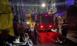 Cháy chùa Kỳ Quang 2 ở TPHCM, nhiều người hoảng loạn tháo chạy