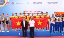 Việt Nam giành 6 HCV đua thuyền Rowing vô địch châu Á diễn ra tại Hải Phòng