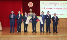 Hai giám đốc sở được bầu giữ chức Phó Chủ tịch UBND tỉnh Thanh Hóa