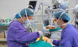 Bác sĩ đang tìm lại nụ cười cho trẻ